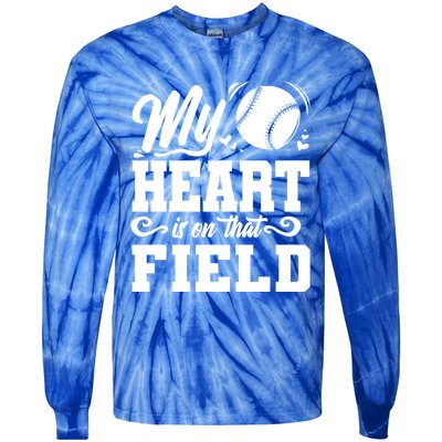 Baseball Mom Meaningful Gift Baseball Lover Cool Gift Tie-Dye Long Sleeve Shirt