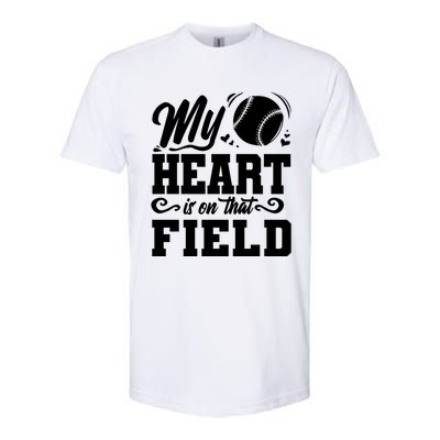 Baseball Mom Meaningful Gift Baseball Lover Cool Gift Softstyle CVC T-Shirt