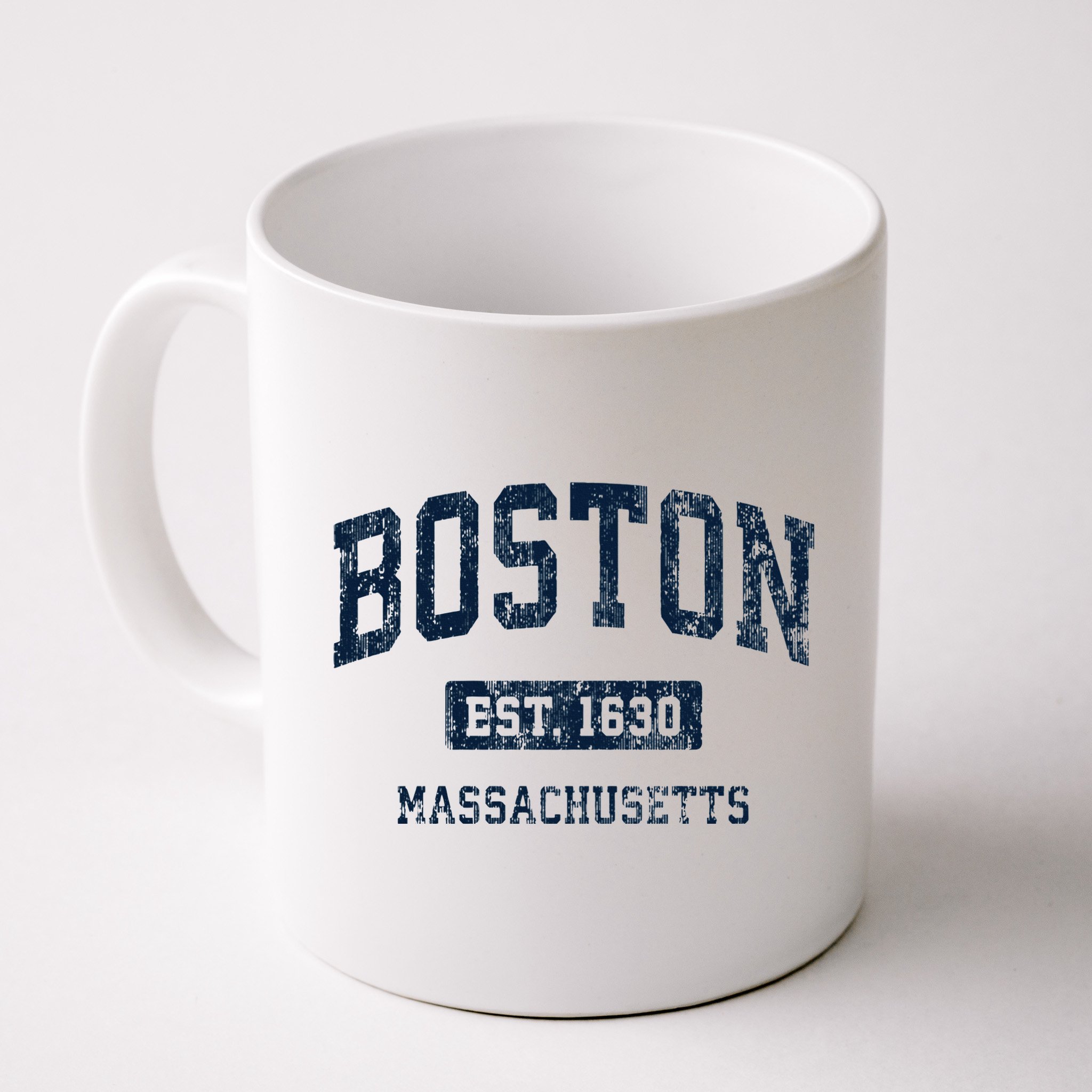 Boston Massachusetts Ma Vintage Athletic Sports Design Hoodie Mug