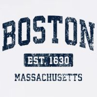 Boston Massachusetts Ma Vintage Athletic Sports Design Hoodie Mug