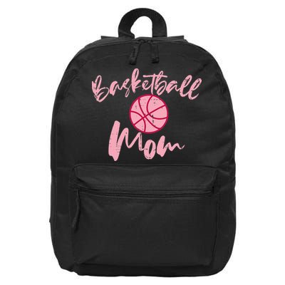 Basketball Mom Mothers Day Sports 16 in Basic Backpack