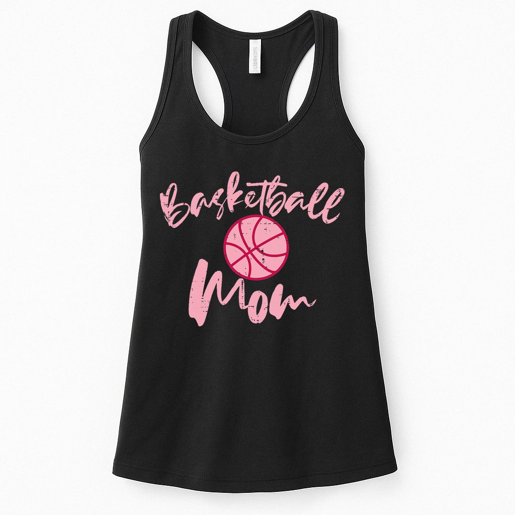 Basketball Mom Mothers Day Sports Womens Tank Top