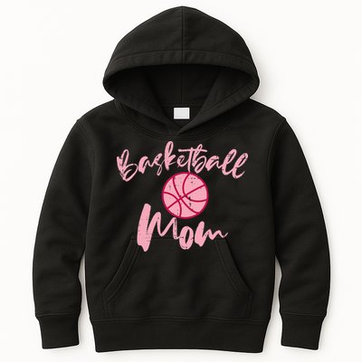 Basketball Mom Mothers Day Sports Kids Hoodie