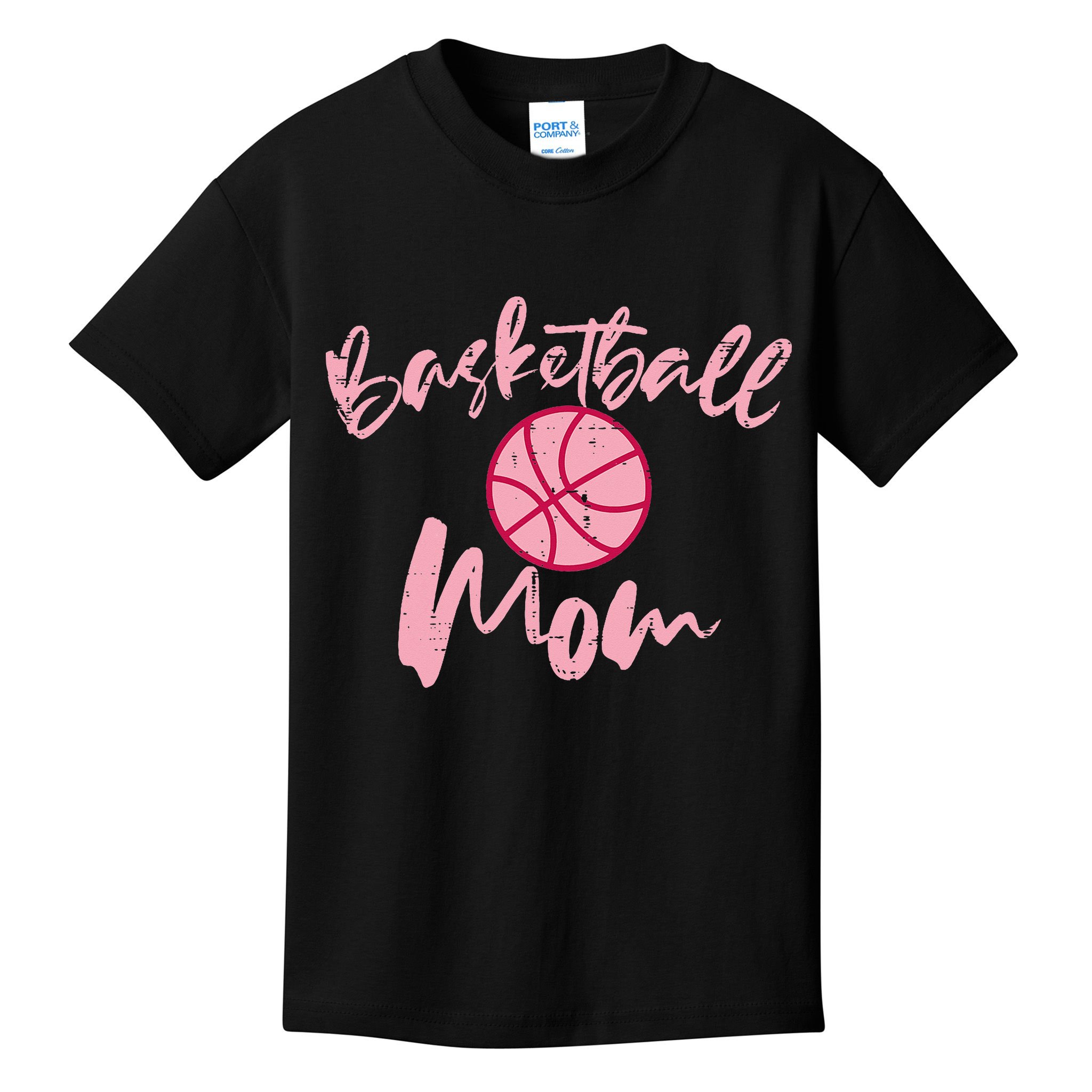 Basketball Mom Mothers Day Sports Kids T-Shirt