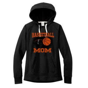 Basketball Mom Meaningful Gift Women's Fleece Hoodie