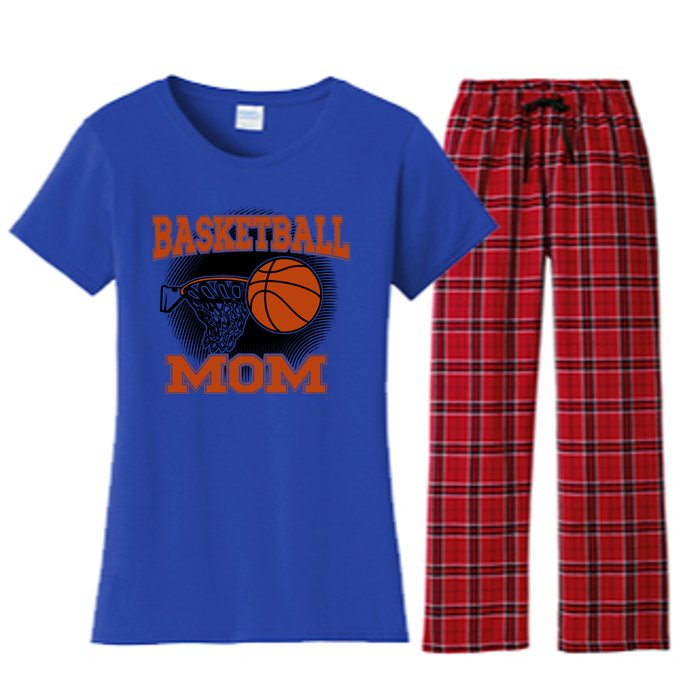 Basketball Mom Meaningful Gift Women's Flannel Pajama Set