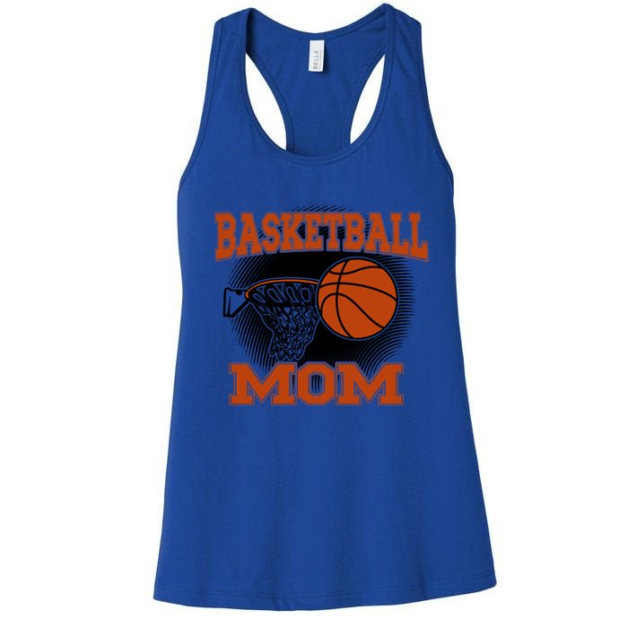 Basketball Mom Meaningful Gift Women's Racerback Tank