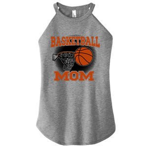 Basketball Mom Meaningful Gift Women's Perfect Tri Rocker Tank