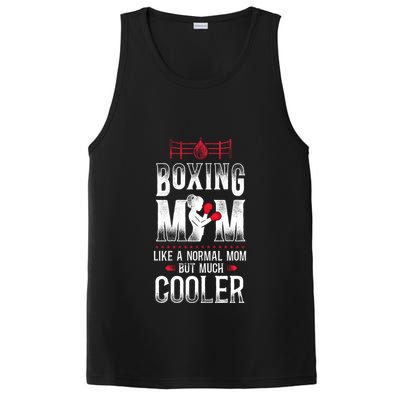 Boxing Mom Mother Vintage Boxing Mom Like Normal Mom But Gift PosiCharge Competitor Tank