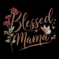 Blessed Mama MotherS Day Graphic Impact Tech Backpack
