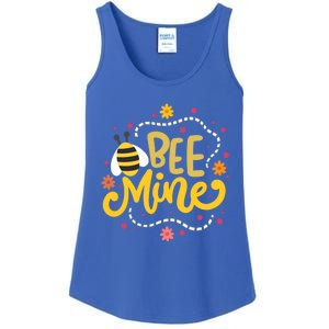 Bee Mine Meaningful Gift Happy Valentine's Day Quotes Cute Gift Ladies Essential Tank