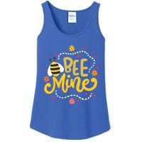 Bee Mine Meaningful Gift Happy Valentine's Day Quotes Cute Gift Ladies Essential Tank