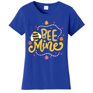 Bee Mine Meaningful Gift Happy Valentine's Day Quotes Cute Gift Women's T-Shirt