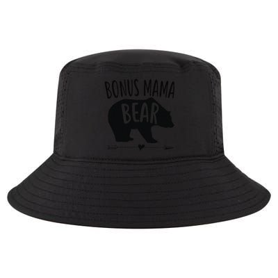 Bonus Mama Mom Bear Stepmom Mother's Day Gift Cool Comfort Performance Bucket Hat