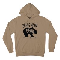 Bonus Mama Mom Bear Stepmom Mother's Day Gift Hoodie