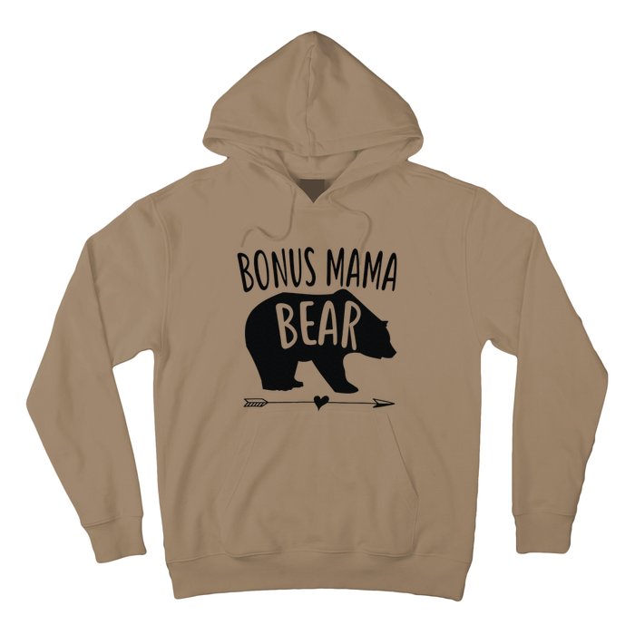 Bonus Mama Mom Bear Stepmom Mother's Day Gift Hoodie