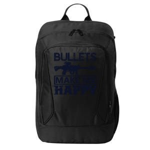 Bullets Make Me Happy City Backpack