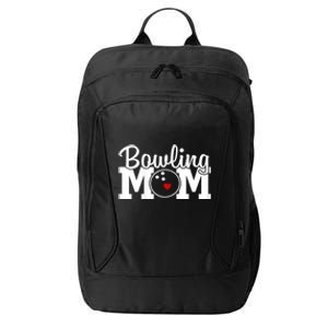 Bowling Mom Mothers Day Birthday Party For Women's Players City Backpack