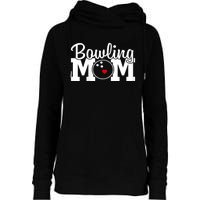 Bowling Mom Mothers Day Birthday Party For Women's Players Womens Funnel Neck Pullover Hood