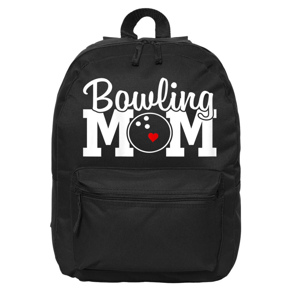 Bowling Mom Mothers Day Birthday Party For Women's Players 16 in Basic Backpack