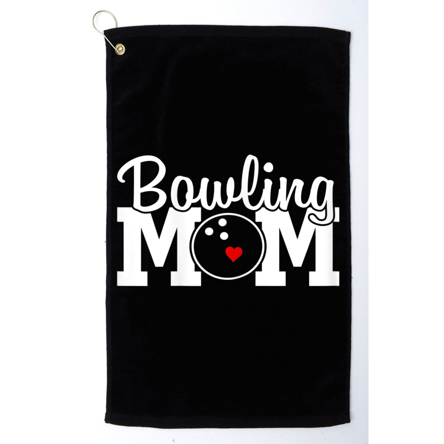 Bowling Mom Mothers Day Birthday Party For Women's Players Golf Towel