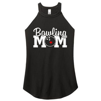 Bowling Mom Mothers Day Birthday Party For Women's Players Women's Perfect Tri Rocker Tank