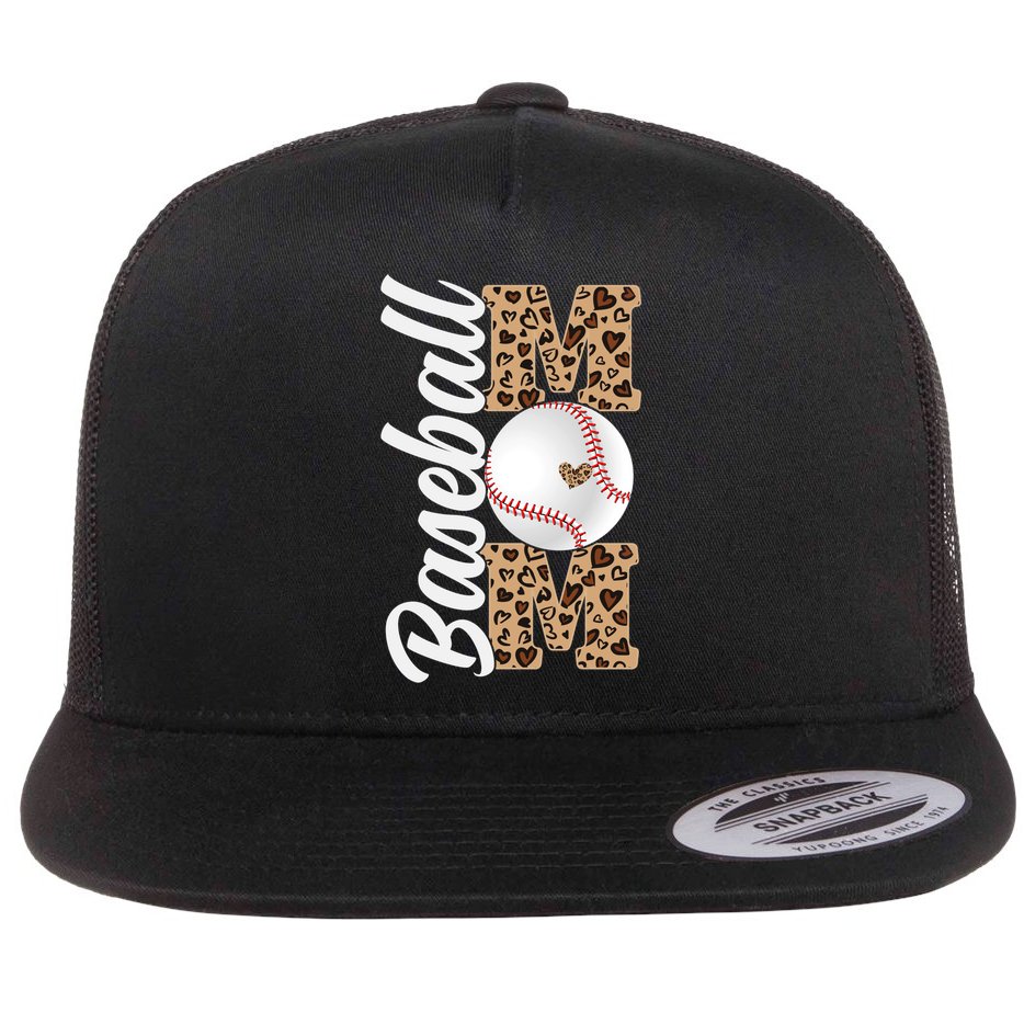 Baseball Mom Mother’S Day Baseball Sport Lover Gift Flat Bill Trucker Hat