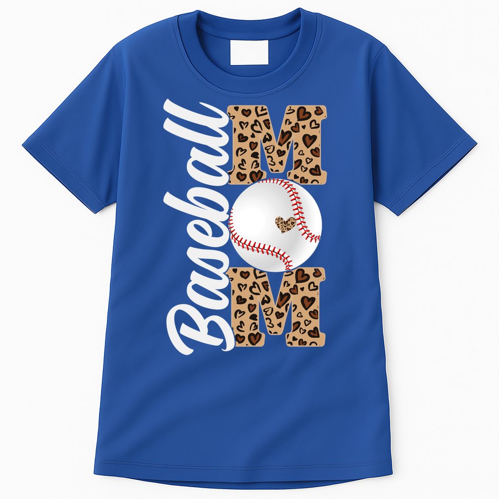 Baseball Mom Mother’S Day Baseball Sport Lover Gift Tall T-Shirt