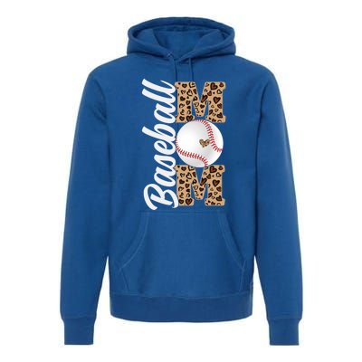 Baseball Mom Mother’S Day Baseball Sport Lover Gift Premium Hoodie