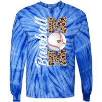 Baseball Mom Mother’S Day Baseball Sport Lover Gift Tie-Dye Long Sleeve Shirt