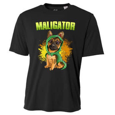 Belgian Malinois Maligator Cooling Performance Crew T-Shirt