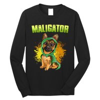 Belgian Malinois Maligator Long Sleeve Shirt