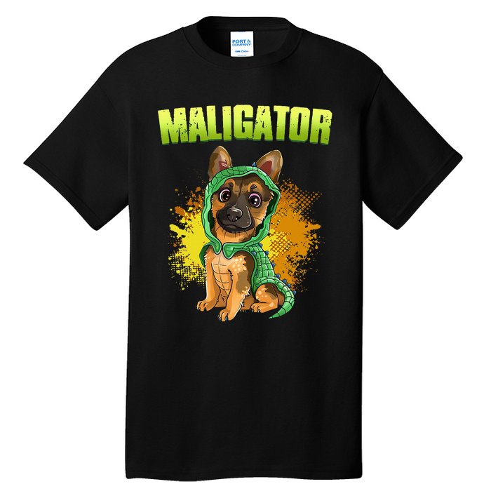 Belgian Malinois Maligator Tall T-Shirt