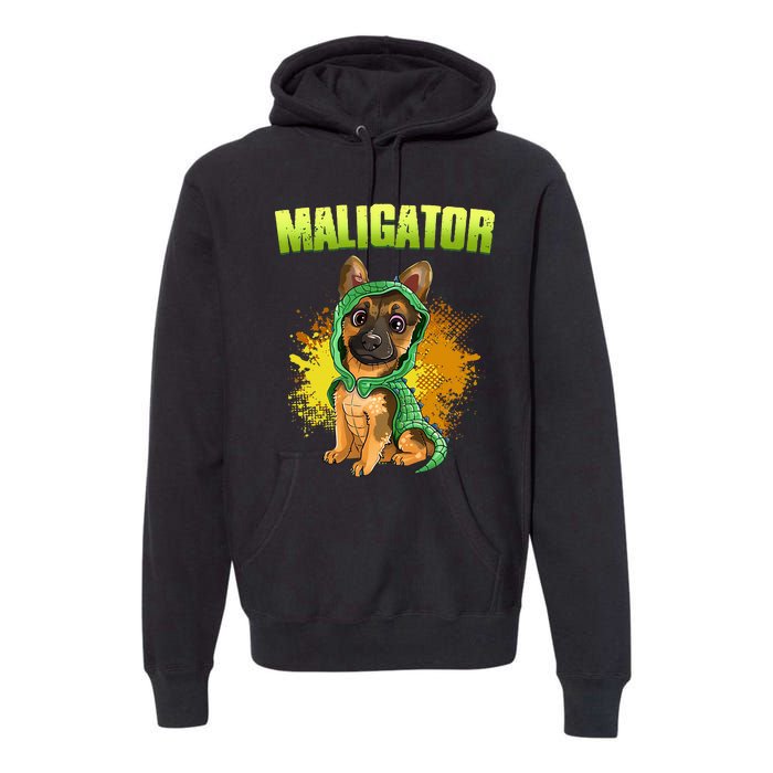 Belgian Malinois Maligator Premium Hoodie