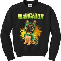 Belgian Malinois Maligator Kids Sweatshirt