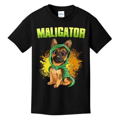 Belgian Malinois Maligator Kids T-Shirt