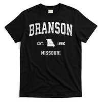 Branson Missouri Mo Vintage Sports T-Shirt