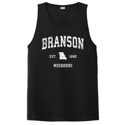 Branson Missouri Mo Vintage Sports PosiCharge Competitor Tank