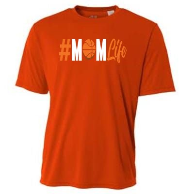 Basketball Mother Mama Mom Funny Basketball Gift Cooling Performance Crew T-Shirt