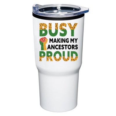 Busy Making My Ancestors Proud Black History Month Tumbler