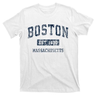 Boston Massachusetts Ma Vintage Sports Design T-Shirt