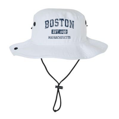 Boston Massachusetts Ma Vintage Sports Design Legacy Cool Fit Booney Bucket Hat