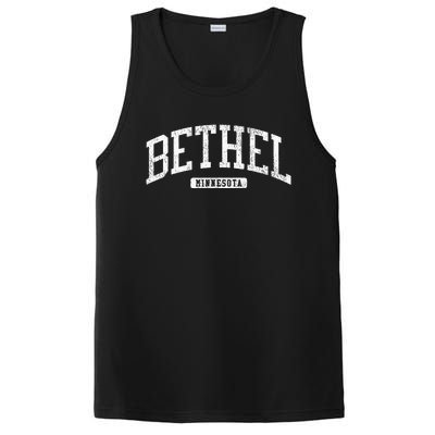 Bethel Minnesota Mn Js03 College University Style PosiCharge Competitor Tank