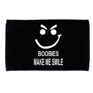 Boobies Make Me Smile Microfiber Hand Towel