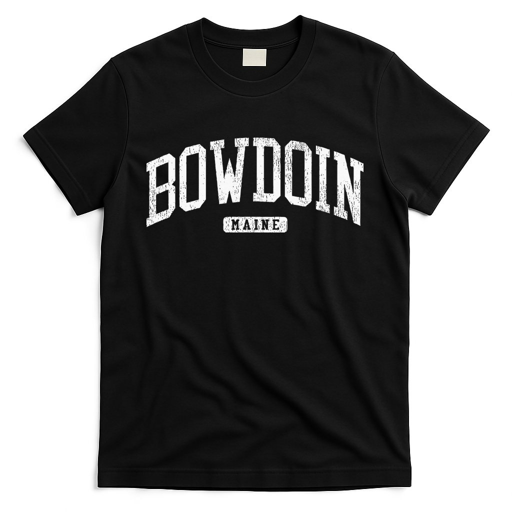 Bowdoin Maine Me Js03 College University Style T-Shirt
