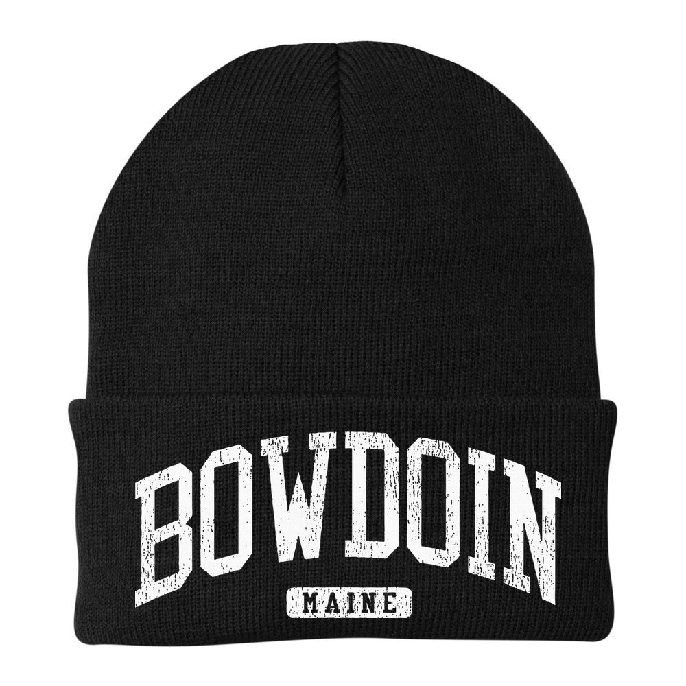 Bowdoin Maine Me Js03 College University Style Beanie