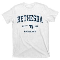 Bethesda Maryland Md Vintage Sports T-Shirt