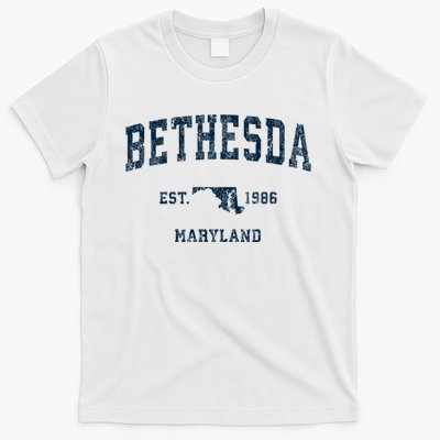 Bethesda Maryland Md Vintage Sports T-Shirt