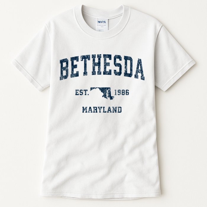 Bethesda Maryland Md Vintage Sports Tall T-Shirt