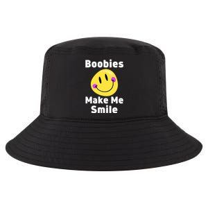 Boobies Make Me Smile Mardi Gras Funny Cool Comfort Performance Bucket Hat